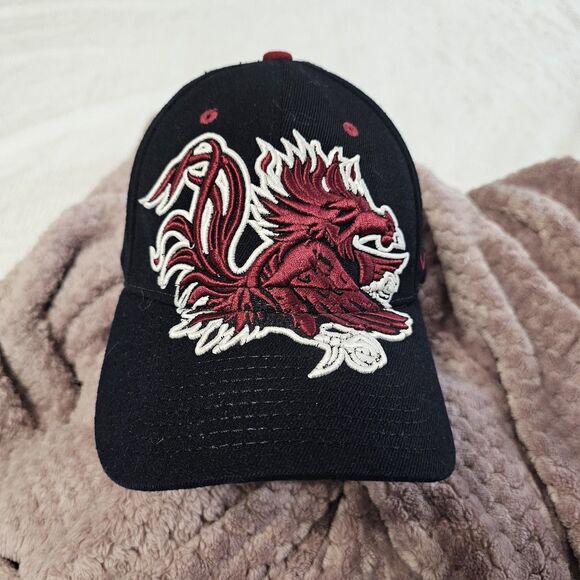 SC Gamecocks Cocks Large Logo Zephyr Wool Blend SnapBack Football Cap Hat - Picture 1 of 9
